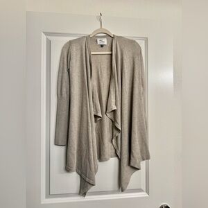Cotton On Light Beige Draped Cardigan